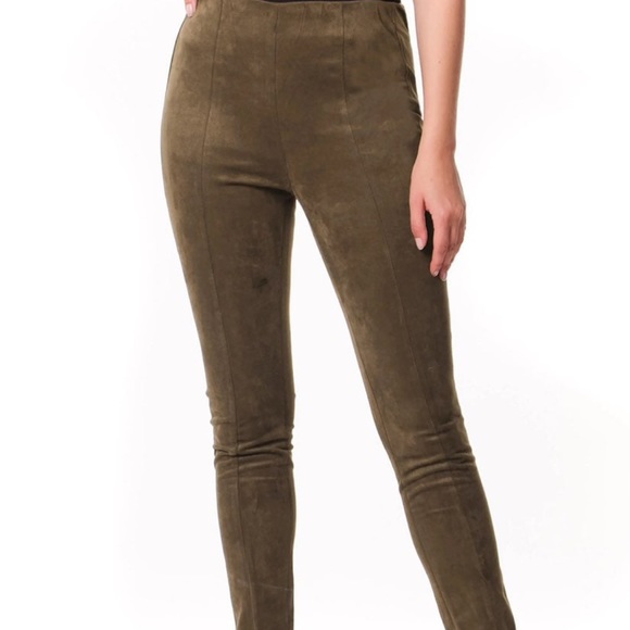 BLANKNYC Faux Suede Leggings - Picture 1 of 14